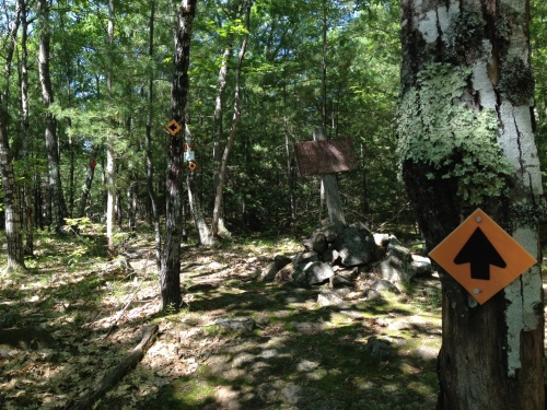 Plenty of signage on the lower trails