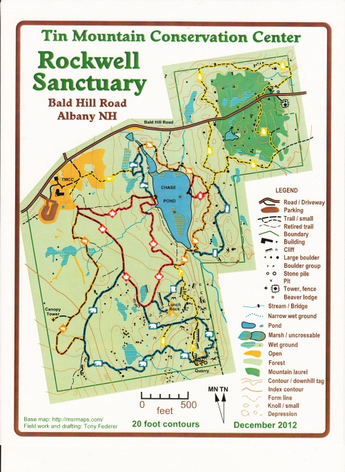 Tin Mountain Conservation Center & Rockwell Sanctuary 