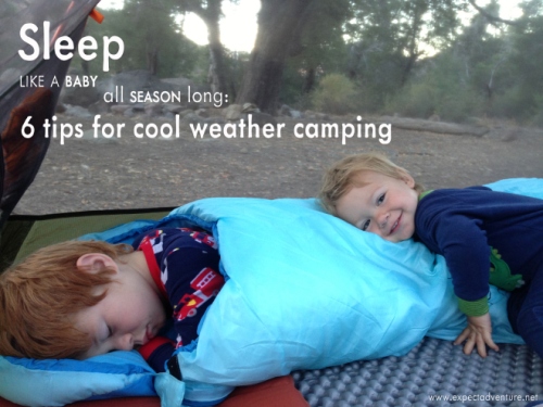 cold weather camping tips
